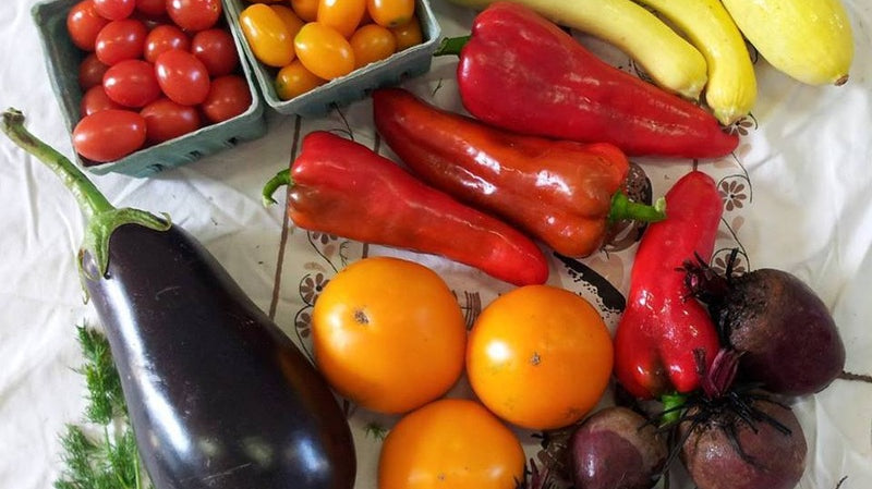 A weekly CSA share from Rootbound Farm