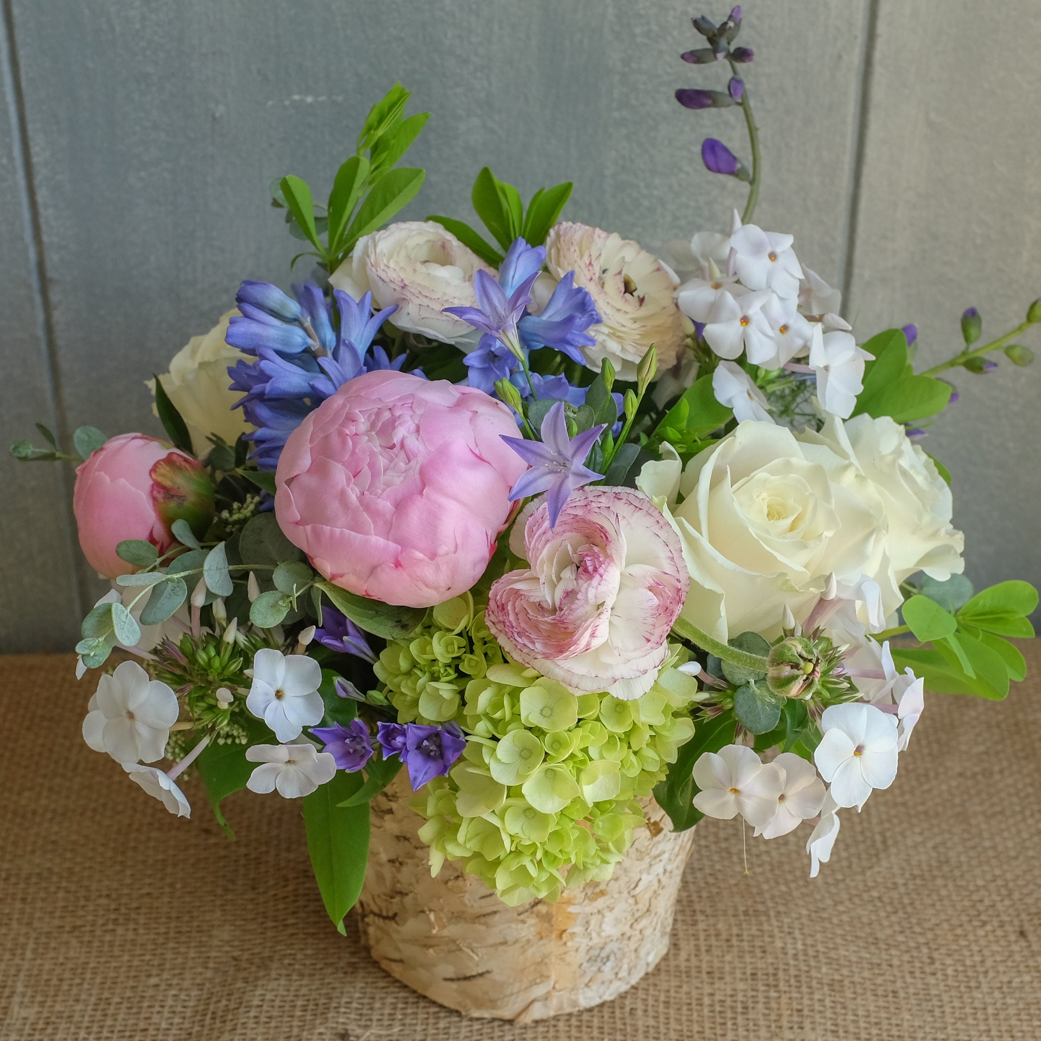 Peony bouquet by michler florist