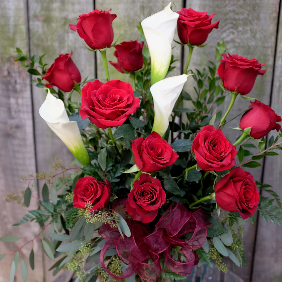calla lilies and white roses Roses & Calla Lilies | Florist in Lexington, KY