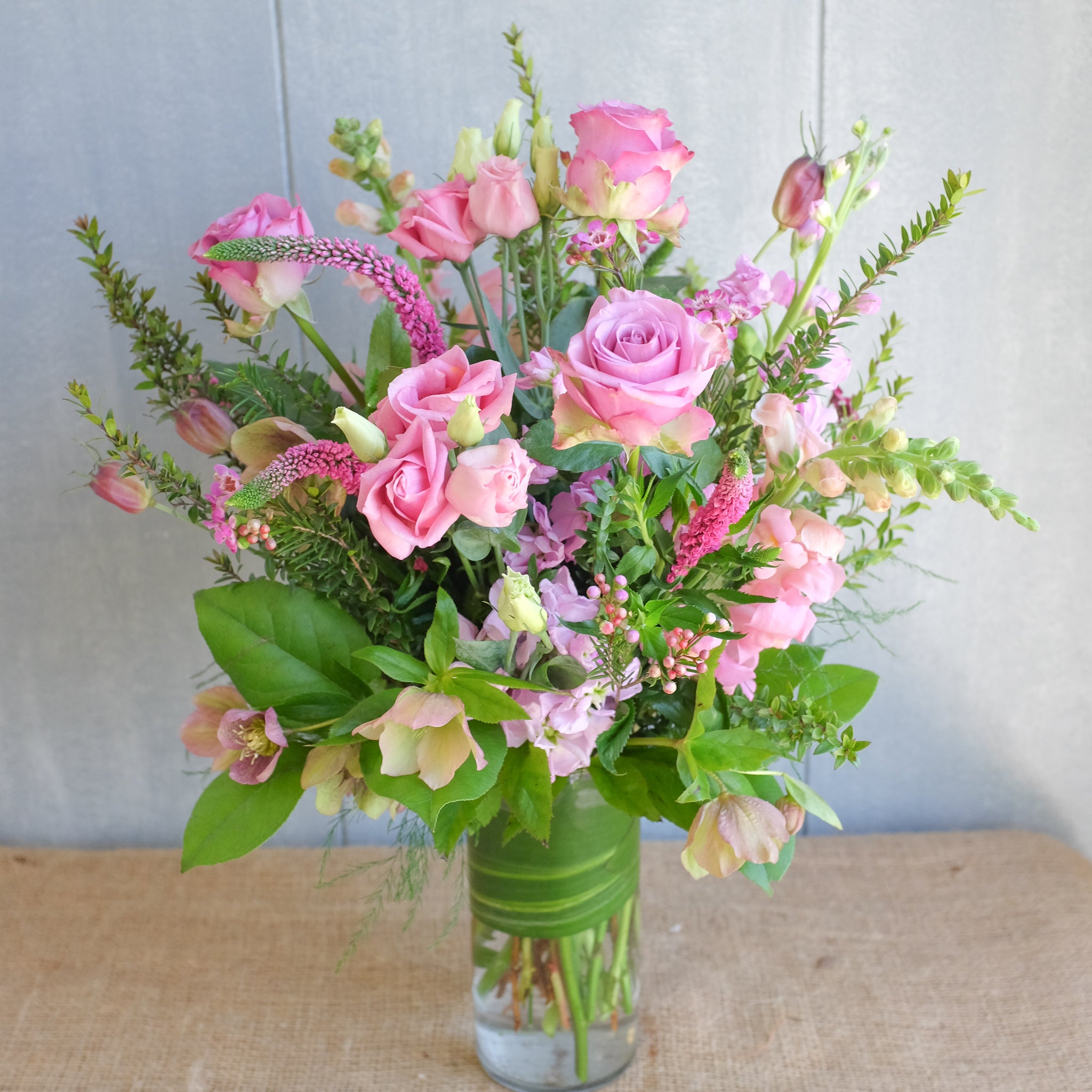 Feminine tone Flower bouquet by Michlers Florist