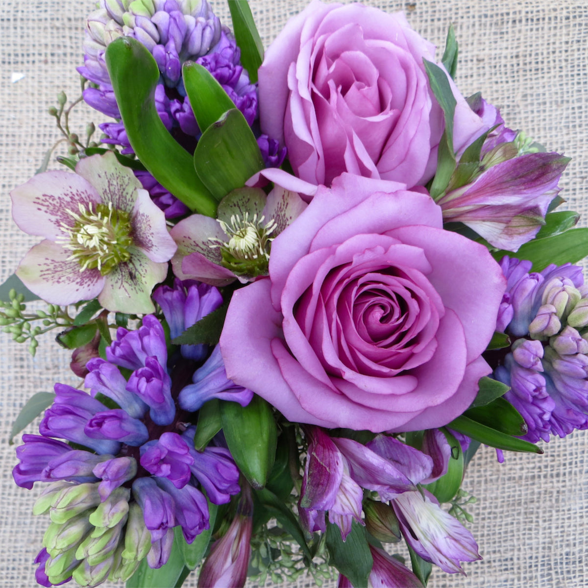 lavender artificial flower Lush Lavender Flower Arrangement | Lexington, KY
