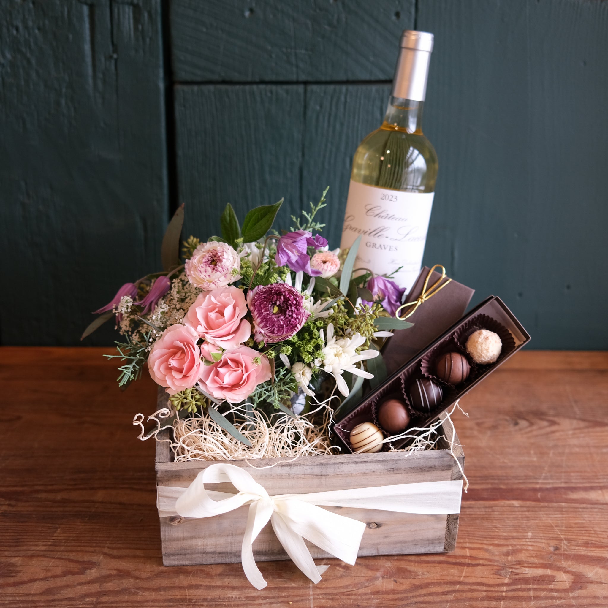 Wine Gift Crates - Delivered in Lexington, KY | Michler's Florist