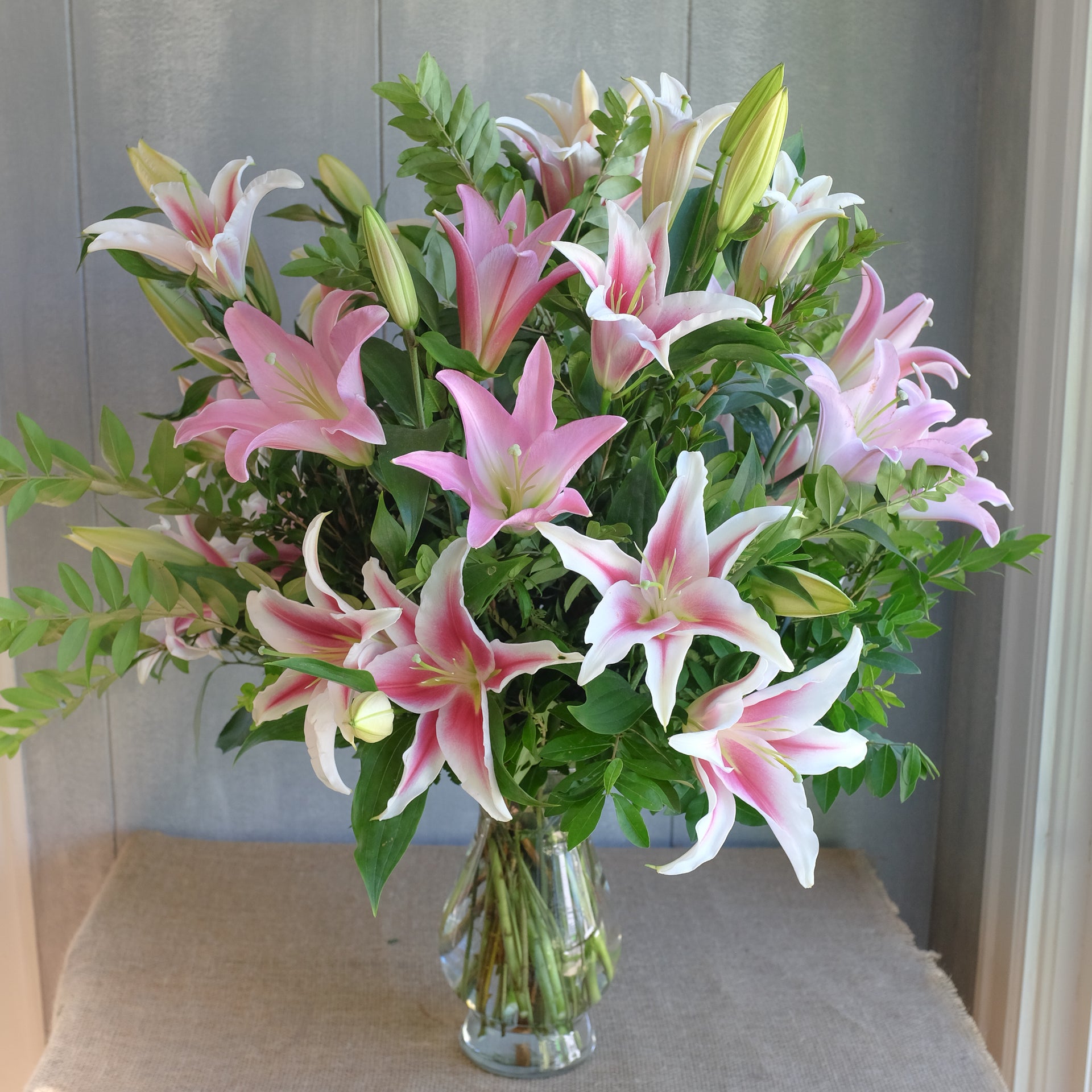 stargazer white lily Stargazer Lily Bouquet | Delivered Lexington, KY