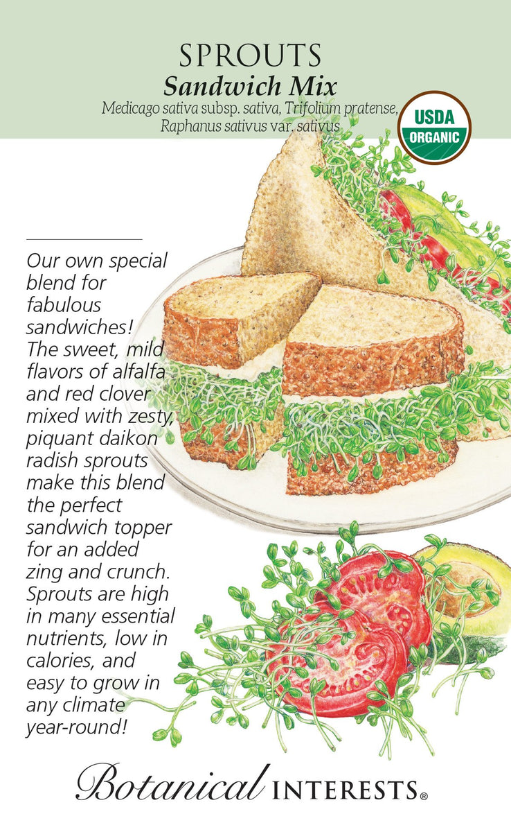 Sprouts Sandwich Mix Organic