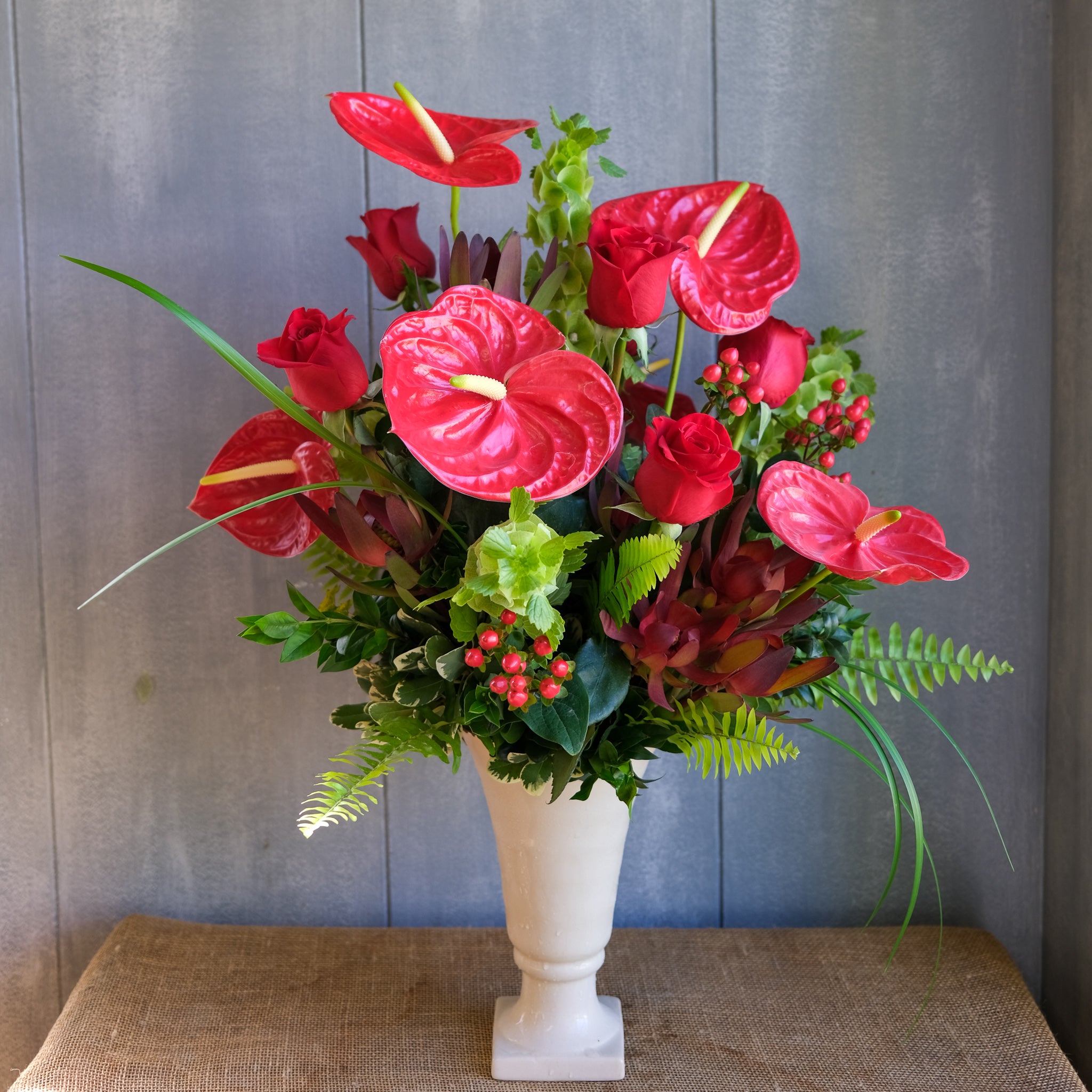 anthurium funeral arrangement Amour | Valentine's Flowers in Lexington, KY