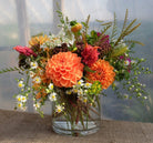 Dartmore: Autumn Flower Arrangement with Dahlias. Michler's Florist in Lexington, KY