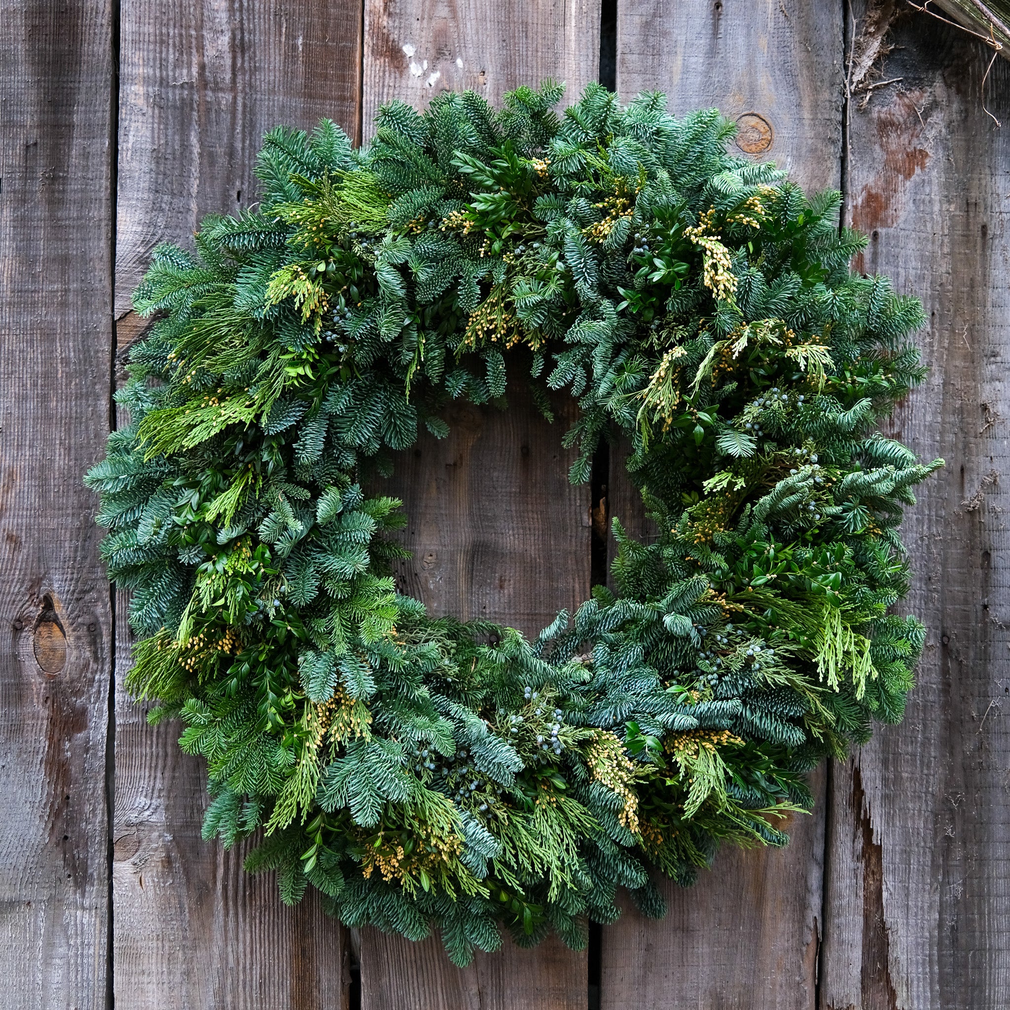 Mixed Evergreen Wreath