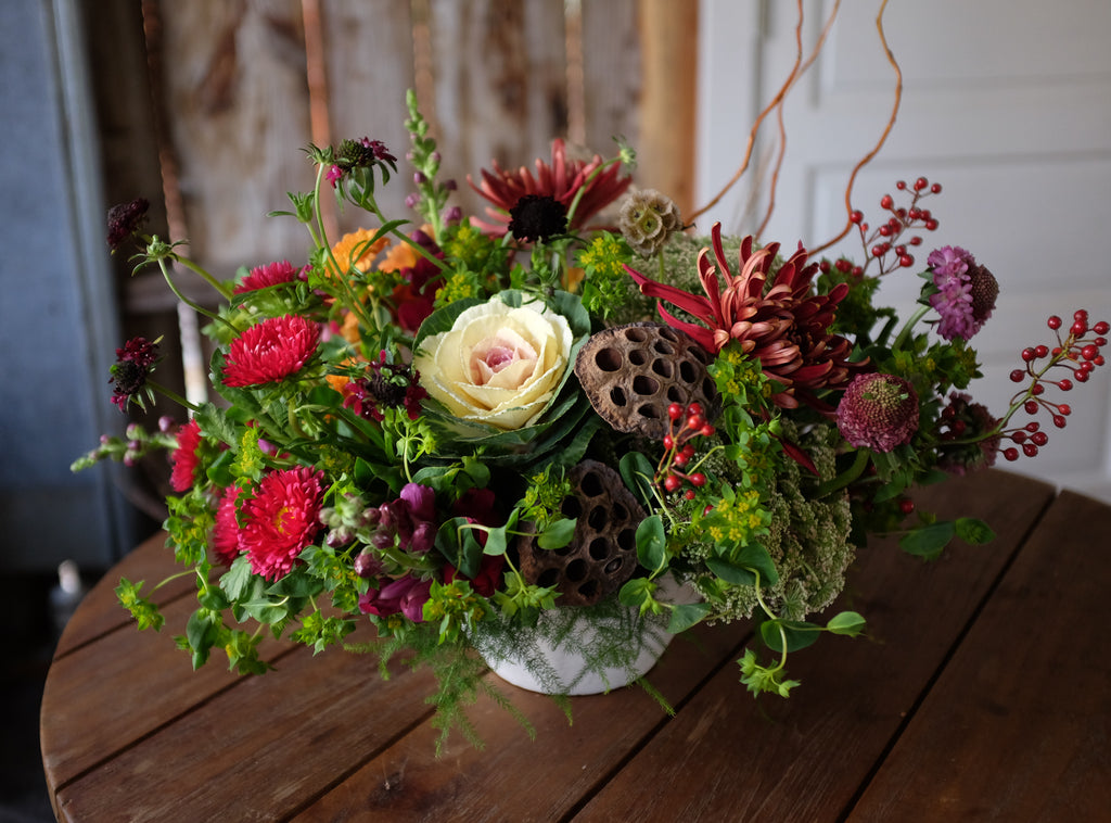 Plymouth Thanksgiving Centerpiece