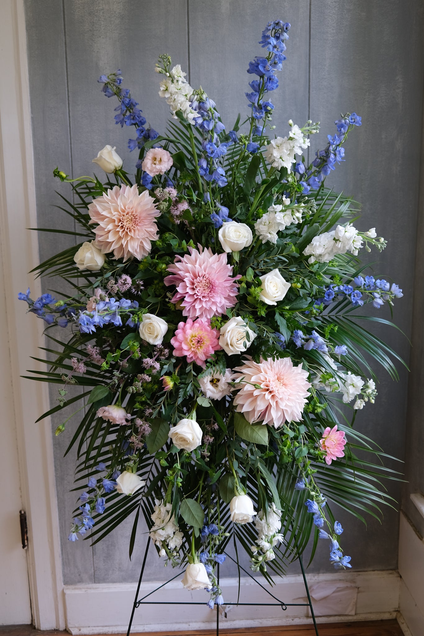 Lavender Sympathy Wreath