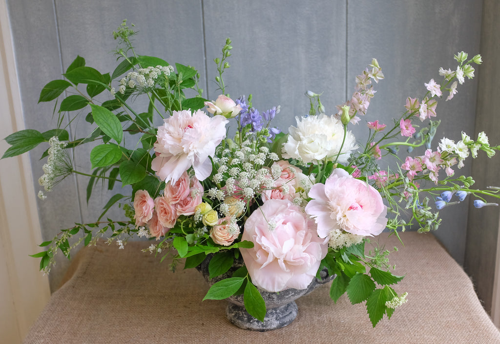 Flower bouquet by Michler Florist.