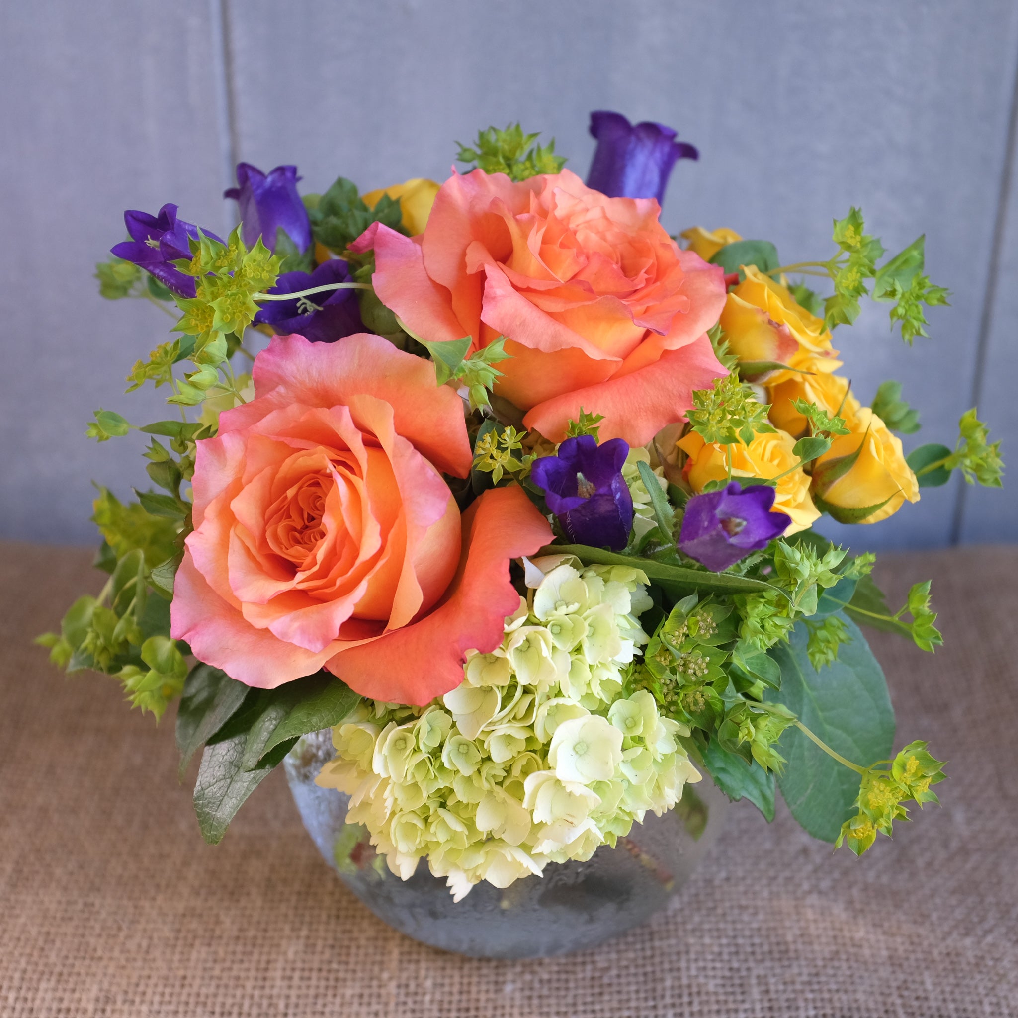 Cheerful flower bouquet by Michler Florist.