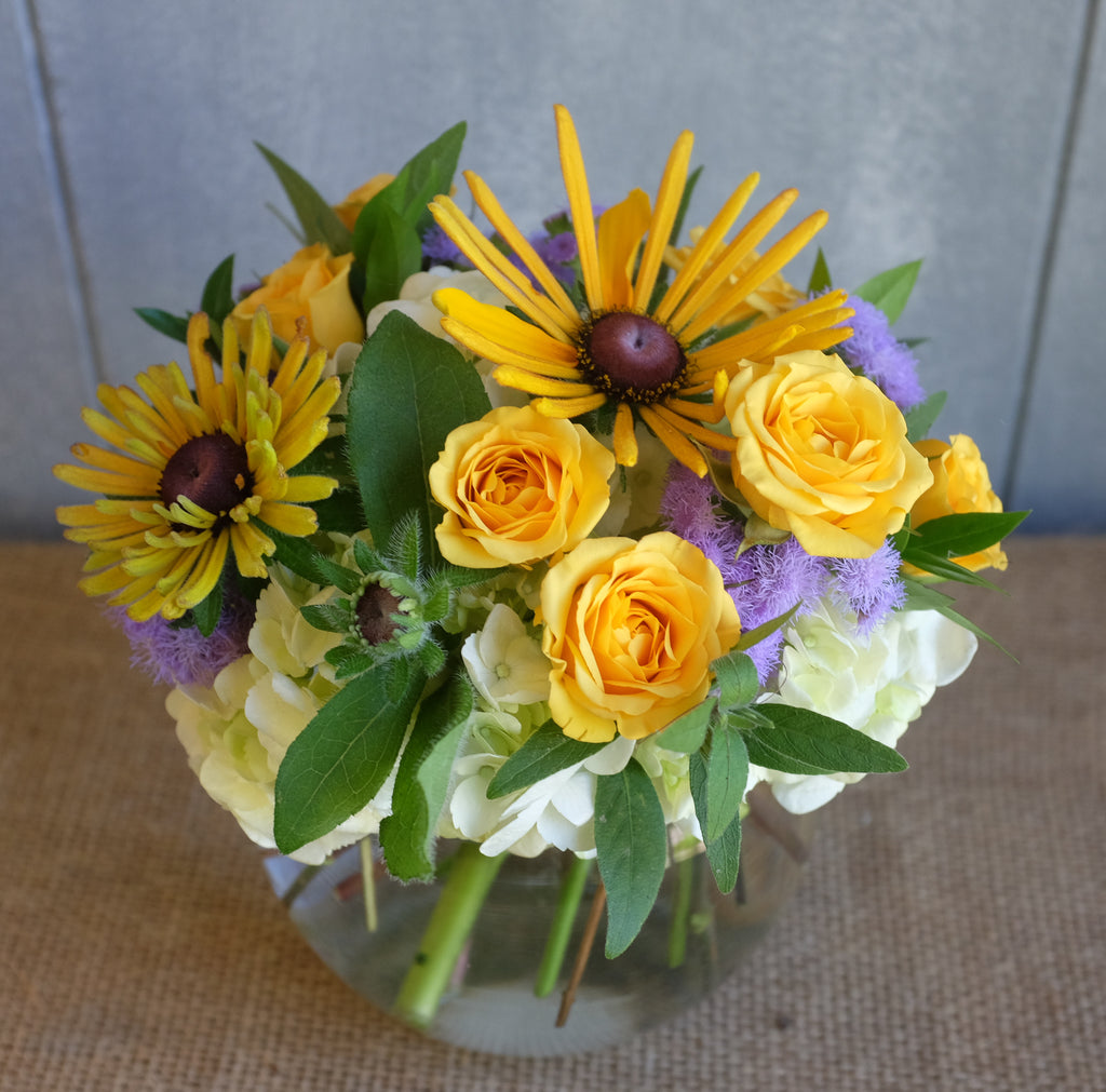 Cheerful flower bouquet by Michler Florist