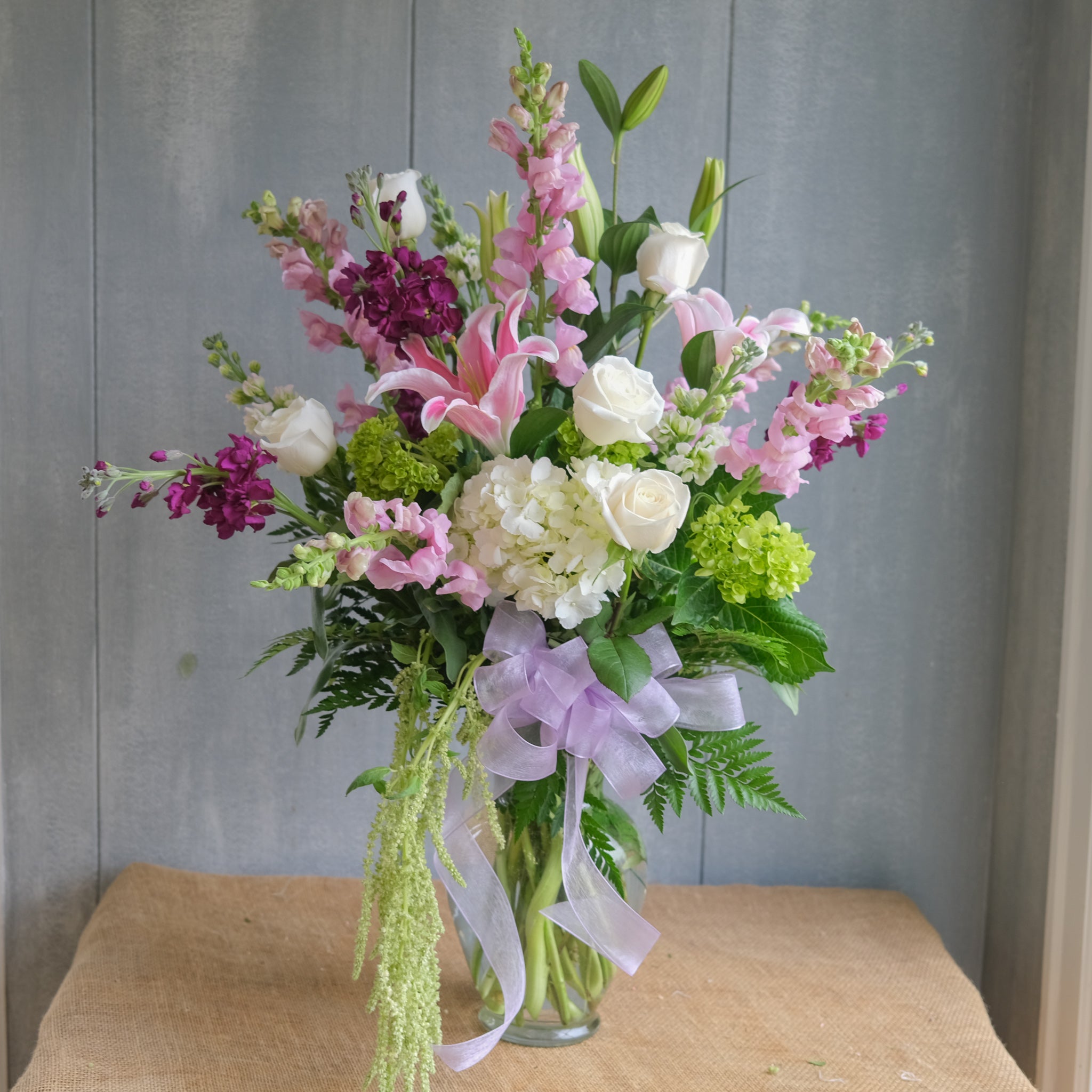 Flower bouquet by Michler Florist, Lexington KY